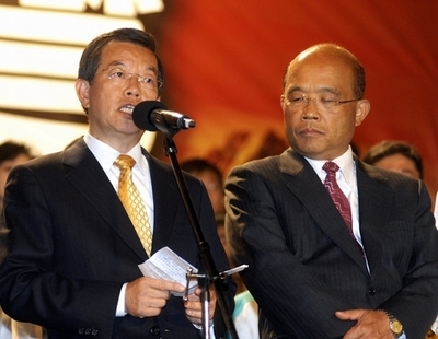 台湾与党主席、総統選大敗で引責辞任