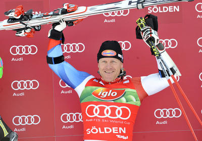 キュシュ 男子大回転開幕戦を制す