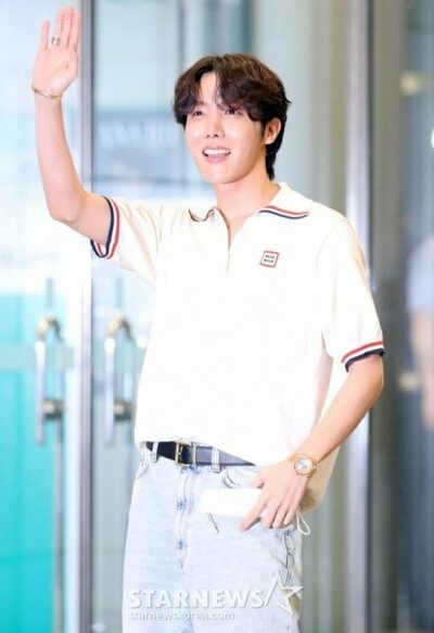 BTSのJ-HOPE、軍服務中も「愛を伝えます」