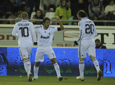 ラウル クラブ史上最多得点記録に並ぶ