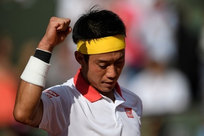 錦織「難しい試合だった」、ペールに苦戦も逆転で全仏3回戦へ