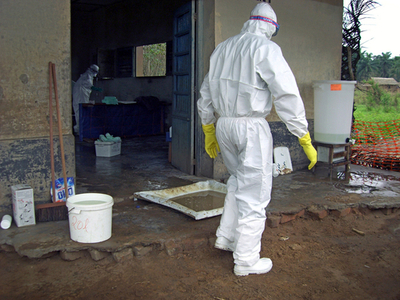 コンゴ（旧ザイール）で広まるエボラウィルス