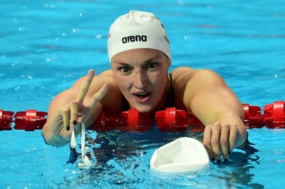 ホッスーが女子個人メドレー種目で2冠、第16回世界水泳