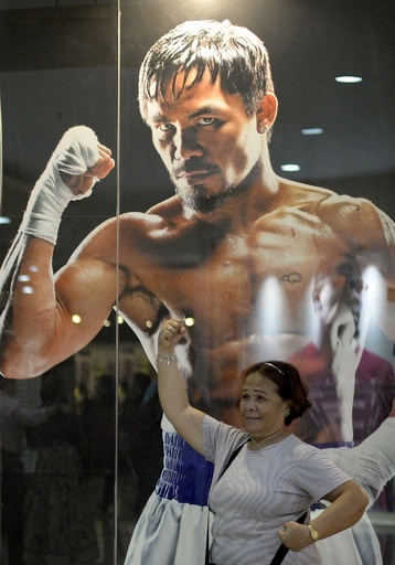 「パックマニア」がフィリピンを席巻―メイウェザーとの世紀の一戦を控え