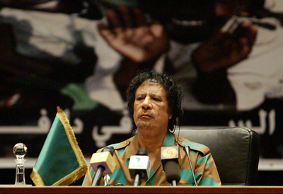 「会議はすでに失敗」とカダフィ大佐、ダルフール和平会議開始で