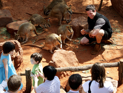 シドニー野生動物世界に内陸部を再現した新施設オープン