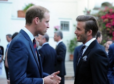 ベッカム氏、ロイヤルベビーの名前に「デビッド」提案