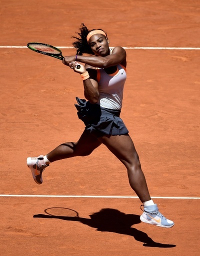 セレーナ快勝で4強、全仏に向けて好調 マドリード・オープン