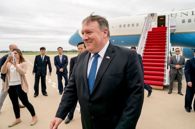 米国務長官、非核化具体性求め再訪朝 「ロケットマンCD」は一笑