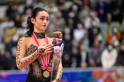 ジーグラーが女子シングル制覇 日本勢は表彰台逃す NHK杯
