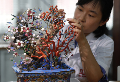 故宮の「文化財病院」が初めて一般開放 保護・修復の拠点