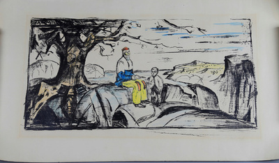 盗まれたムンクのリトグラフ、無傷で戻る ノルウェー