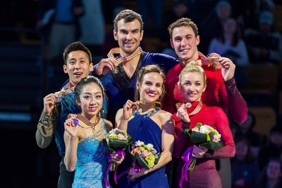 デュアメル/ラドフォード組が世界フィギュア連覇、フリーで自己ベストを記録