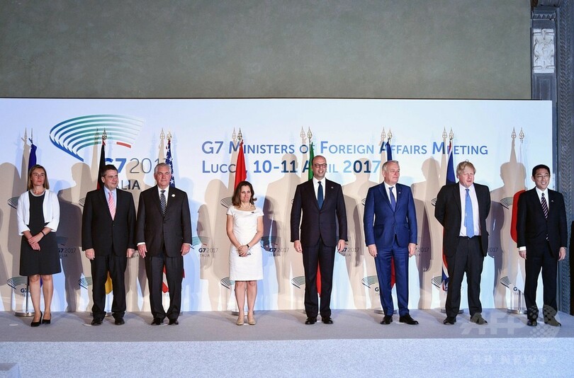 アサド政権下でのシリア内戦解決は不可能、G7外相が一致