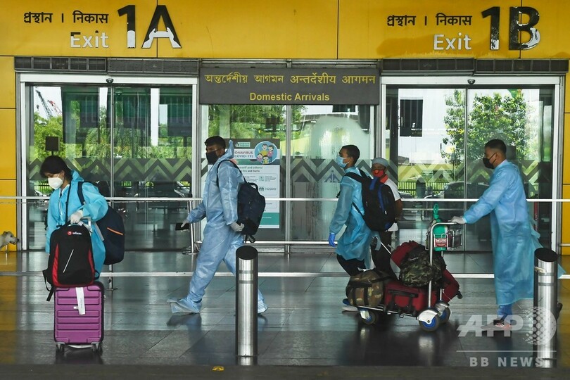 インドの感染者数、ロシア抜き世界3番目に