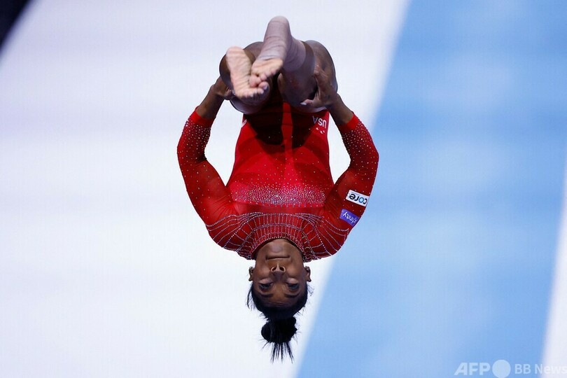 バイルスは種目別跳馬で銀、アンドラーデ優勝 世界体操