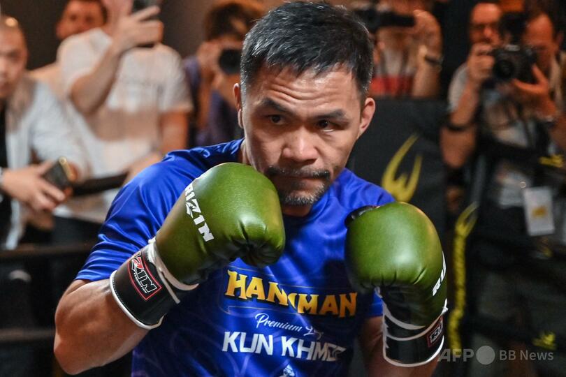 パッキャオ氏、現役復帰しバリオスとタイトル戦へ 米報道