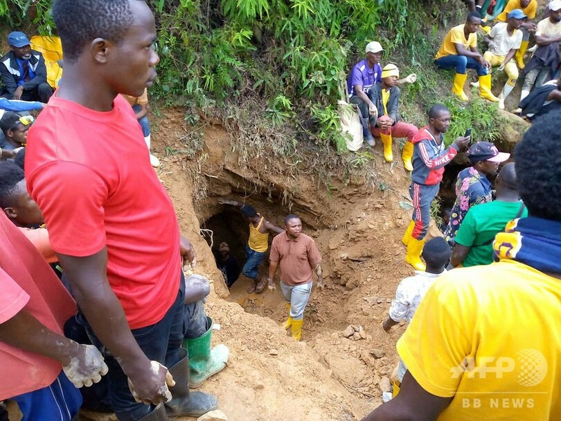 豪雨で氾濫、金鉱山に水 約50人死亡か コンゴ民主共和国