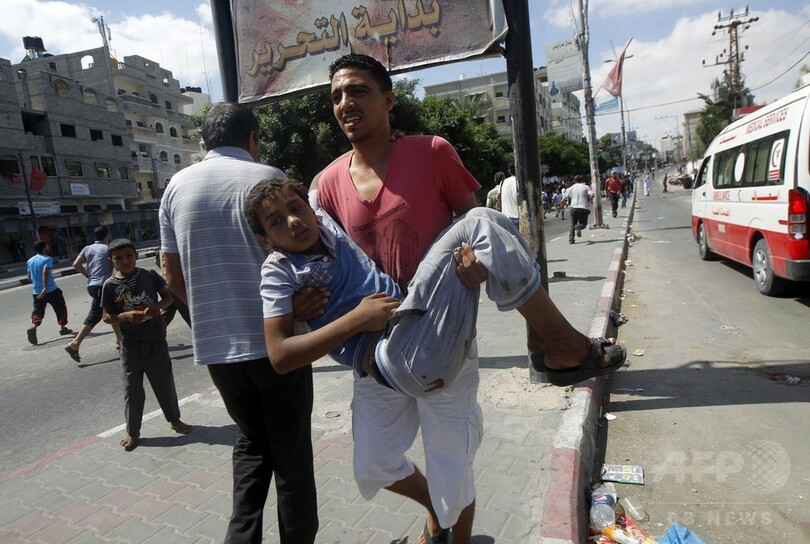 ガザ国連学校にまた攻撃、10人死亡 事務総長「犯罪行為」と非難