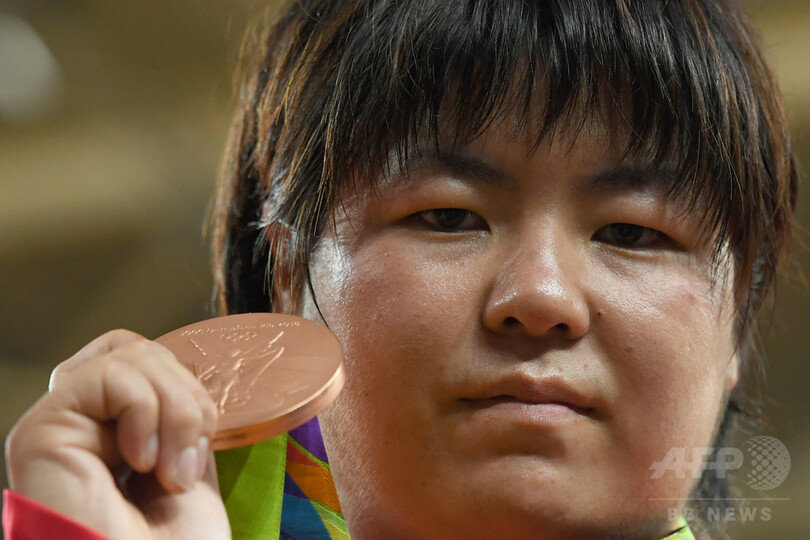 山部が柔道女子78キロ超級で銅メダル、リオ五輪
