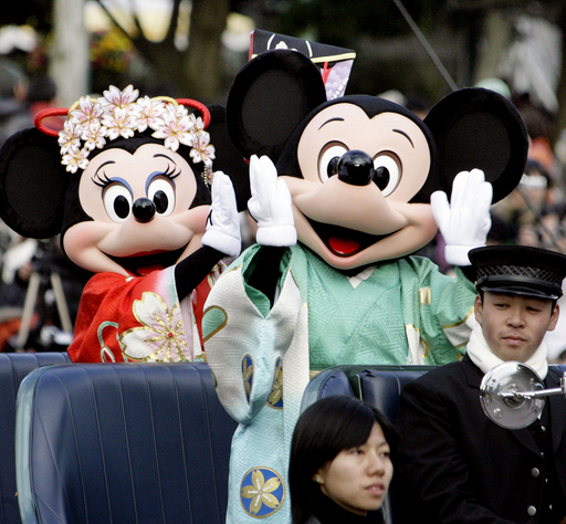 ひだりのミッキー&ミニー ミッキーと一緒に歌詞と振り付けをマスター