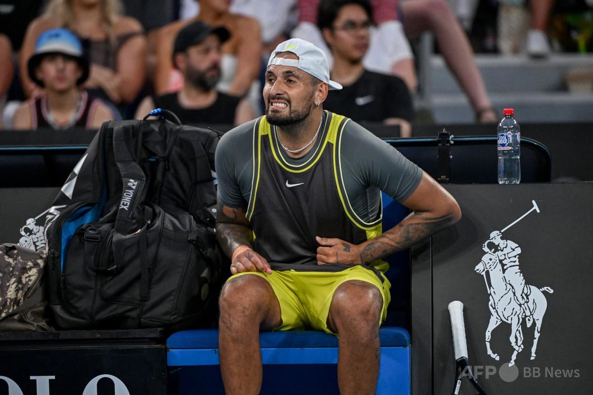 キリオスが初戦敗退 全豪シングルス出場は最後と示唆 写真8枚 国際