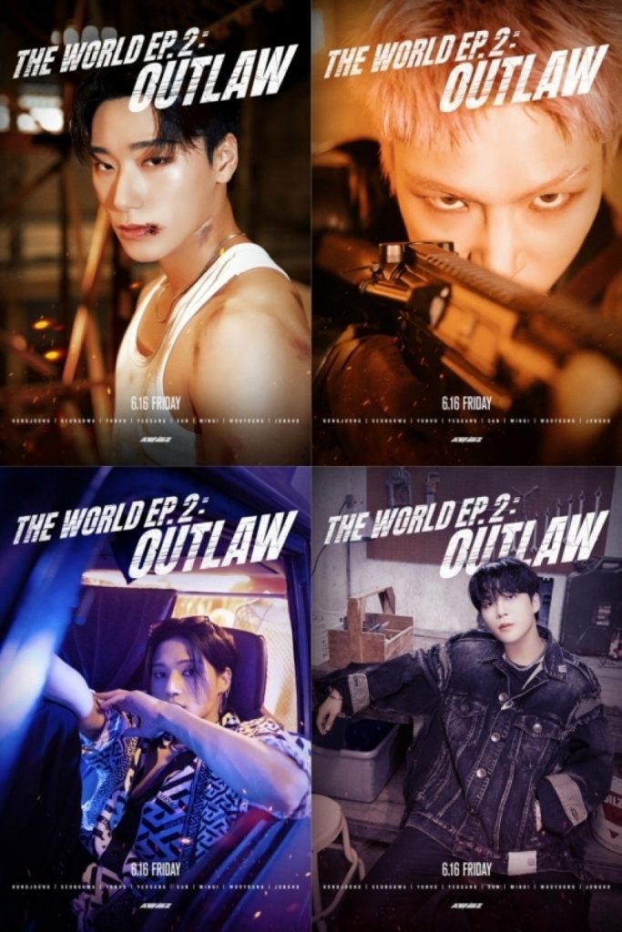 ATEEZ 直筆サイン DAWN ファンミ 当選者 ミニポスター ATEEZ 直筆サイン DAWN ファンミ 当選者 ミニポスター ATEEZが9thミニ