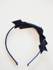 「ランバン オン ブルー（LANVIN en Bleu）」のエキシビション＆カクテルパーティーのおみやげのカチューシャ。(c)senken h / photo：三澤和也