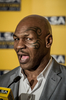 香港で記者会見する、元世界ヘビー級王者マイク・タイソン（Mike Tyson）氏（2012年9月12日撮影）。(c)AFP/Philippe Lopez