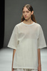 15年春夏「メルセデス・ベンツ ファッション・ウィーク 東京（Mercedes-Benz Fashion Week TOKYO）」で新作を発表した「ドレスドアンドレスド（DRESSEDUNDRESSED）」（2014年10月16日撮影）。(c)AFPBB News/JFWO/MBFWT