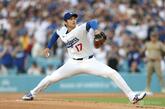 大谷翔平、約2年ぶり登板 最速161キロなど上々の復帰