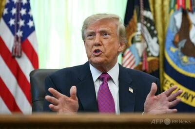 トランプ氏、中国金融機関への制裁を示唆 イラン孤立化へ圧力強化