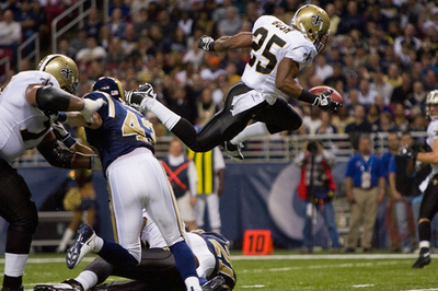 セインツ ラムズを下して開幕9連勝