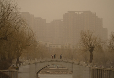 今年は黄砂の「当たり年」？ 中国で相次ぐ砂塵嵐