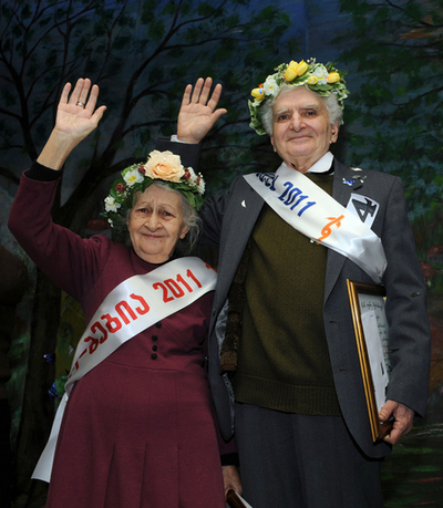 今年も「スーパーおじいちゃん・おばあちゃん」決定、グルジア