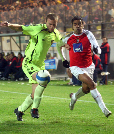 SCブラガ アウェーでアリス・テッサロニキと分ける