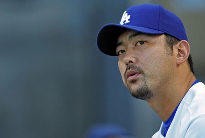 斉藤隆 1回を無安打無失点に抑える