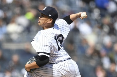 ヤンキース田中がメジャー開幕戦で勝利、メッツもナショナルズ下す