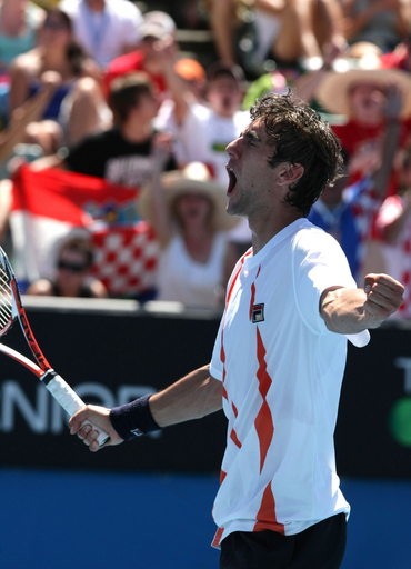 チリッチ フェレールを退け4回戦進出、全豪オープン