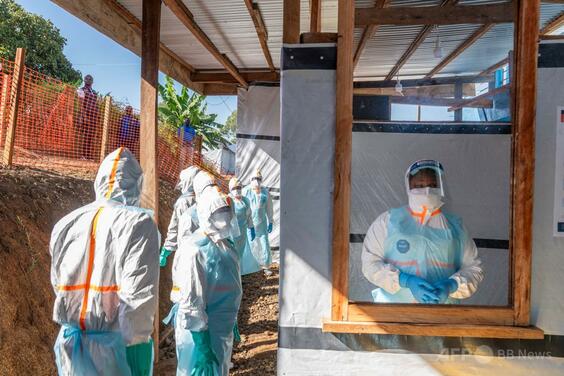 エボラ流行がコンゴ第7の州へ拡大、死者数は3300人超