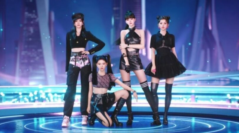 仮想アイドルグループ「メイブ」（写真=ネットマーブル）(c)MONEYTODAY