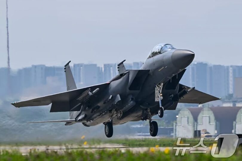F15K戦闘機＝写真は記事の内容とは関係ありません(c)news1