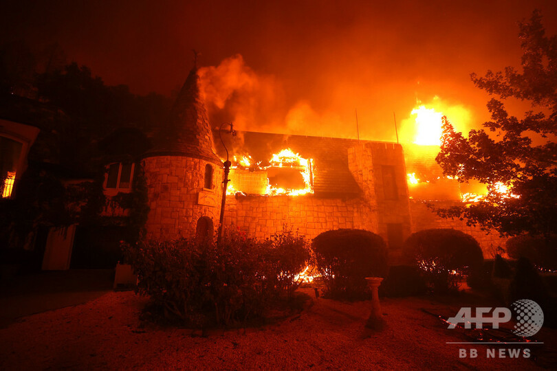 夢のワインルートが灰に…米ナパバレー山火事、有名ワイナリーも焼失