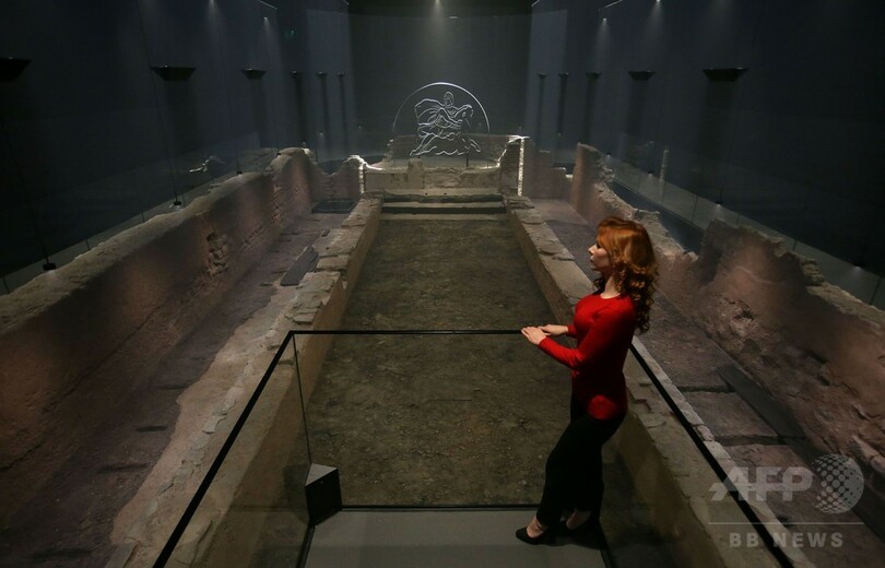 古代ローマのミトラ神殿、ロンドン金融街真下に復元