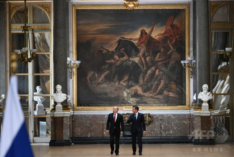 仏ロ大統領が初会談、シリア・ウクライナ問題を「率直に」協議