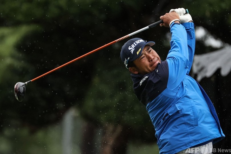 松山が単独トップ浮上 悪天候の中で奮闘 ZOZO選手権