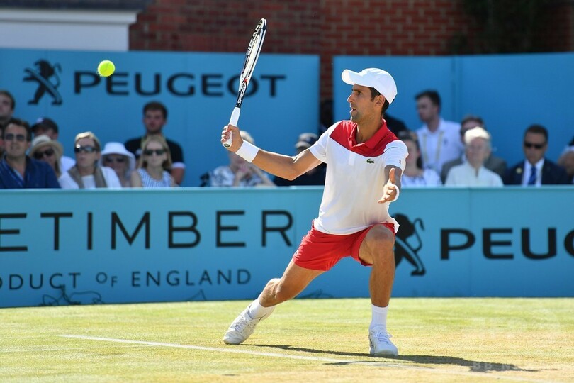 チリッチがクイーンズ大会制覇、ジョコビッチはマッチポイント逃す