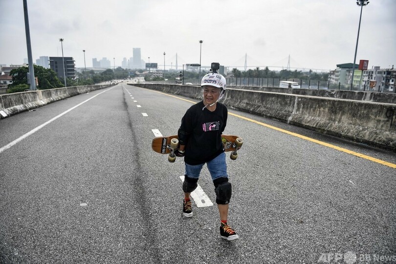 癒やしのスケボー…がんと闘う63歳の代表選手 タイ