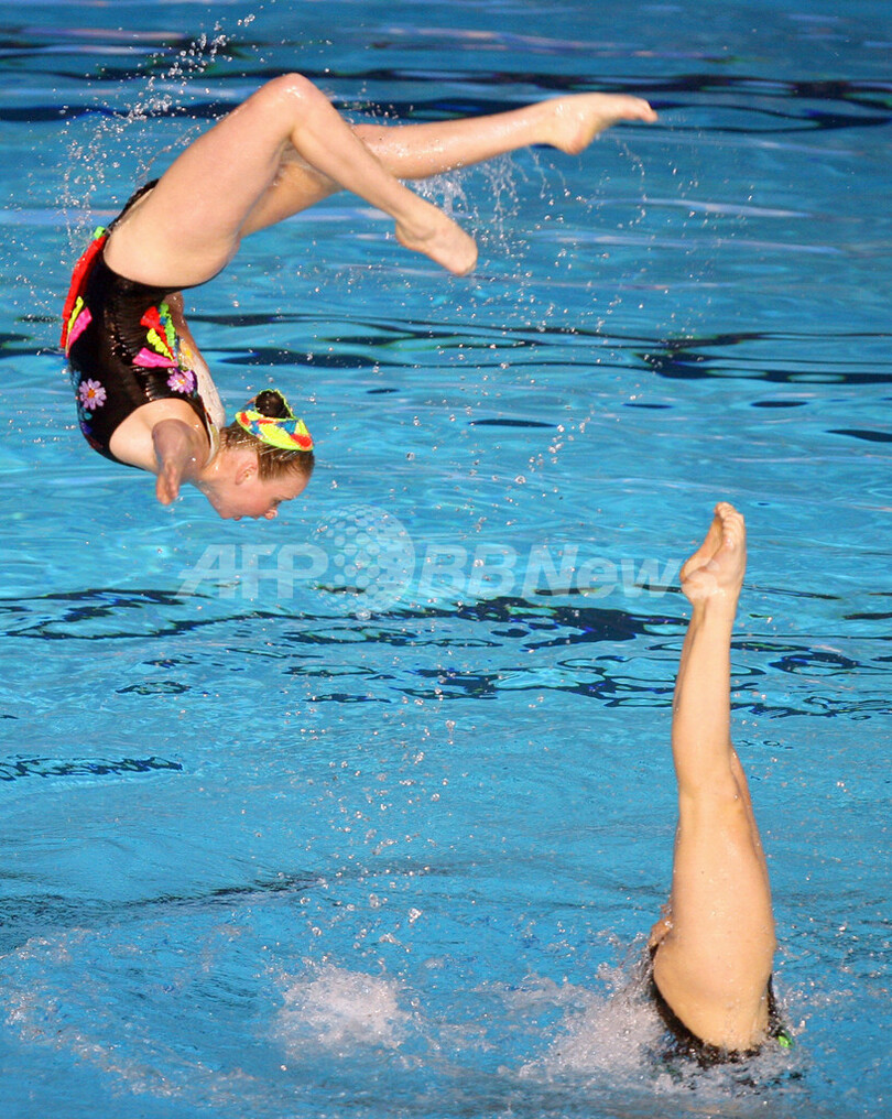 ＜第12回世界水泳選手権＞シンクロナイズドスイミング、ロシア チーム・フリールーティン予選をトップで決勝へ - オーストラリア