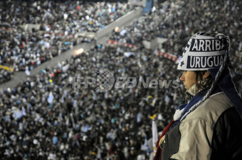 ウルグアイ代表が凱旋帰国、コパ・アメリカ